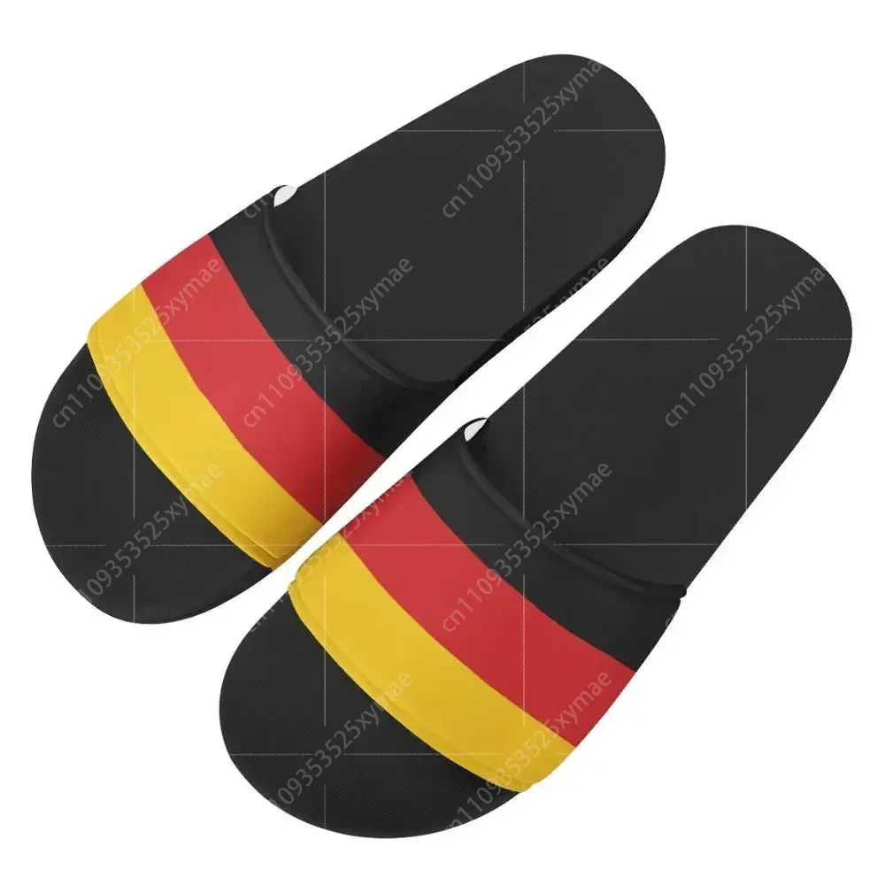 Flip Flop Beach Men - Herren Maßgefertigte Muster-Pantoffeln Deutschland-Flaggen-Druck Sommer Mode-Sandalen