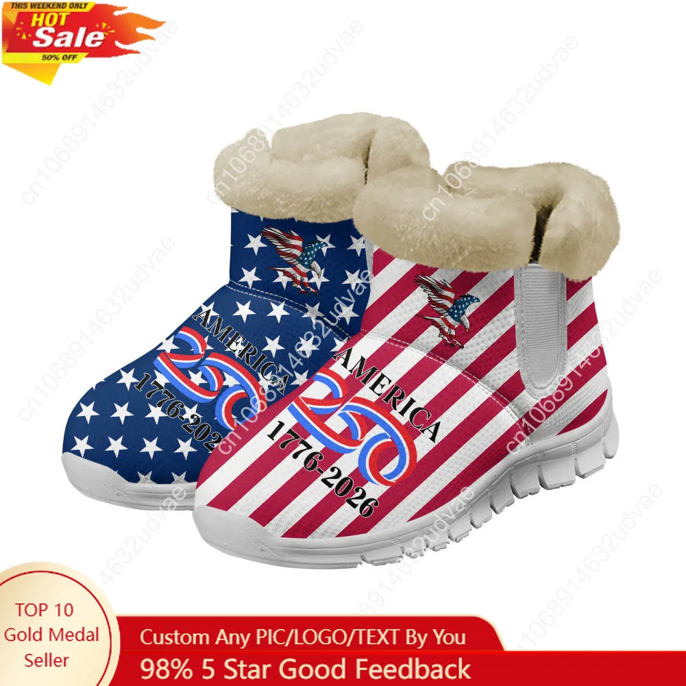 Men Shoes Sneakers - America 250th Anniversary 1776-2026 Plüschschuhe, Stiefel