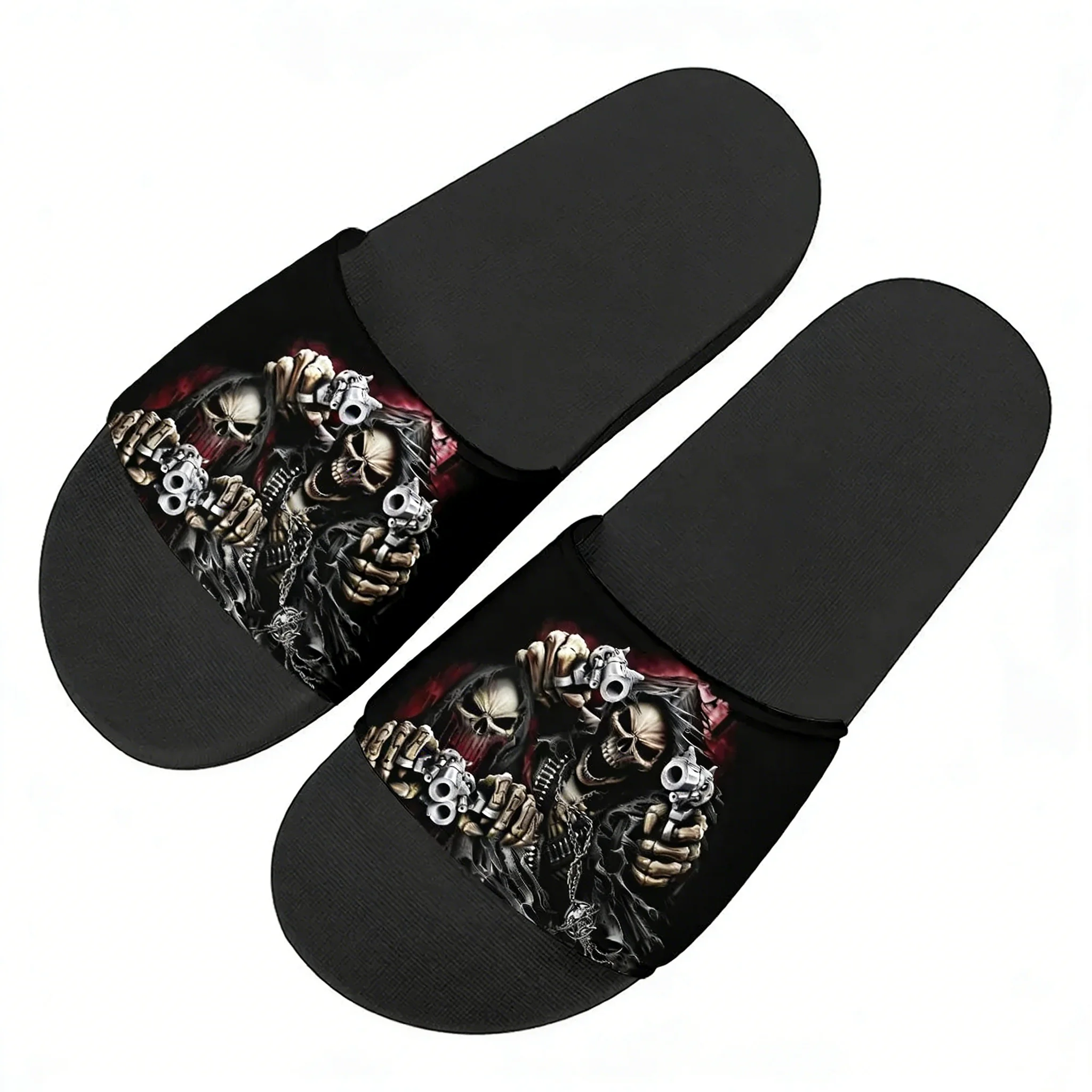 Men'S Shoes Quality - Verrückte Skelett-Hausschuhe, Retro-Wasserschuhe für Männer, Frauen