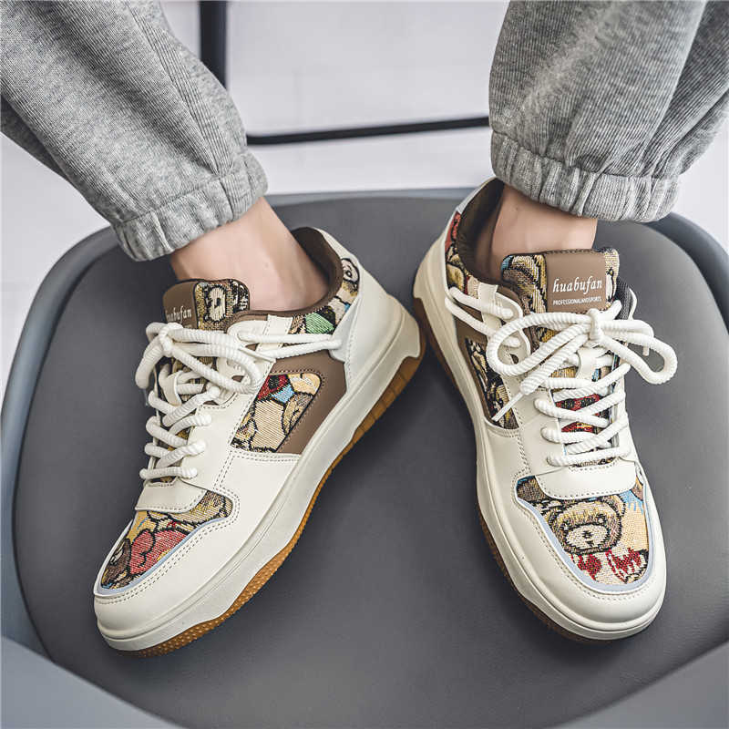 Men Shoes Brands - Plattform-Sneaker für Herren mit Erhöhung, gewebte