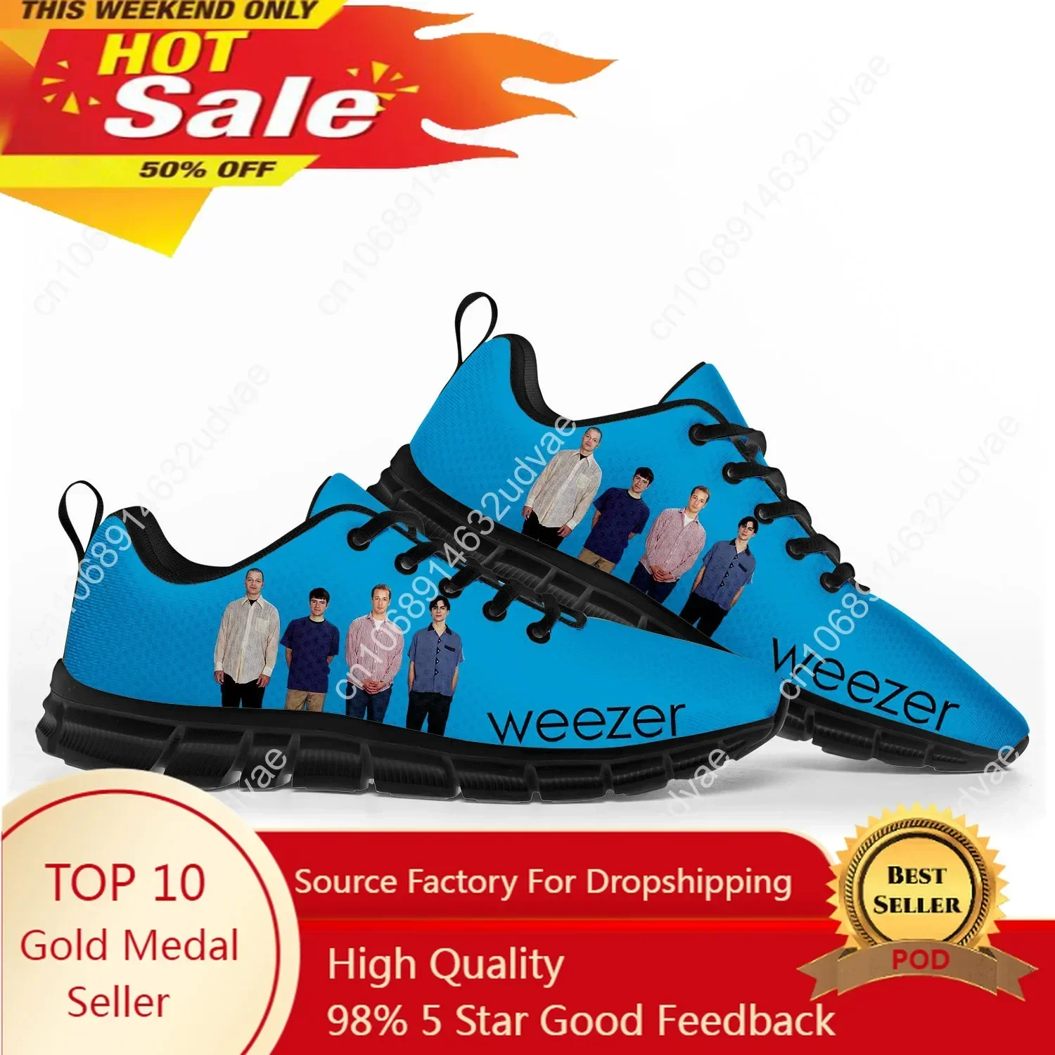 Men'S Shoes Quality - Weezer Sportschuhe für Herren und Damen,