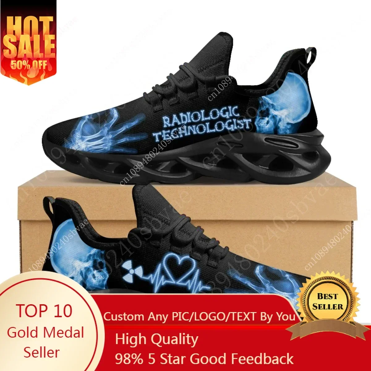Men Shoes Sneakers - Radiologische Technologe-Sneaker für Herren und Damen,