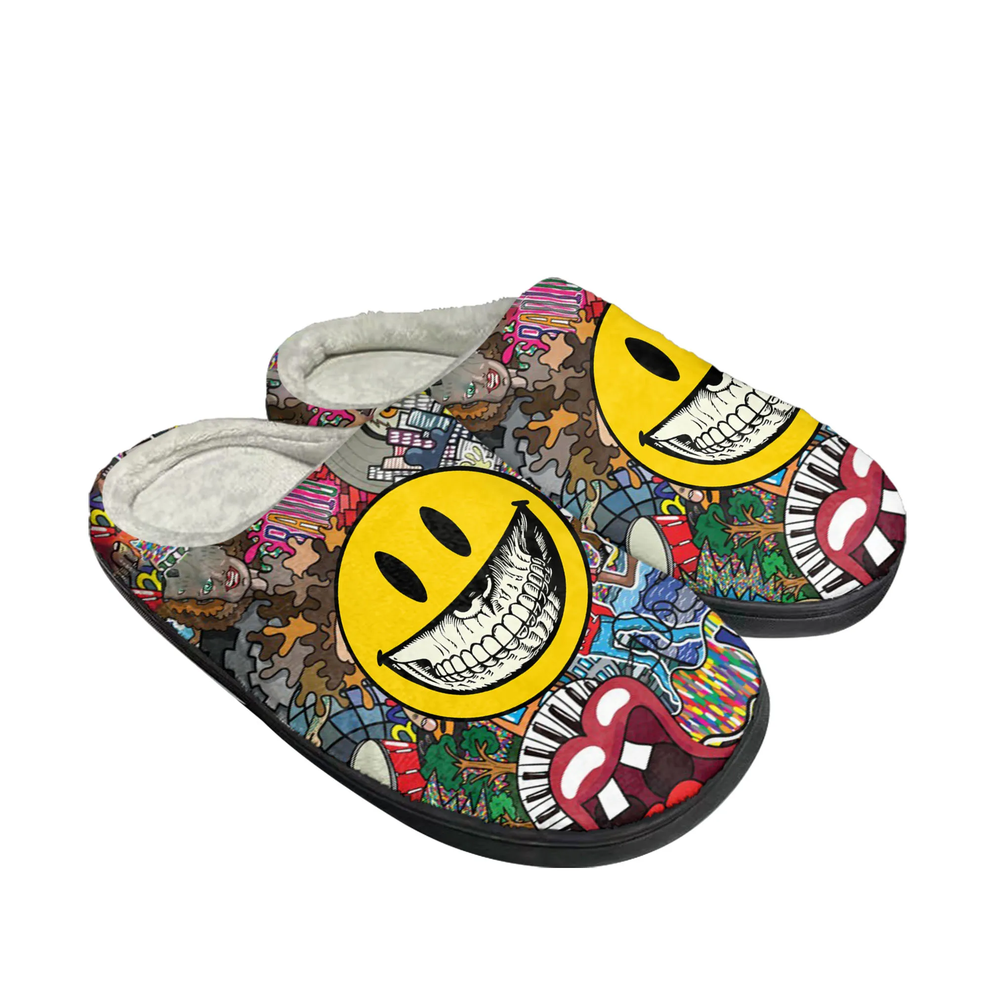 Men'S Shoes Quality - Street Art Graffiti Home Baumwolle Hausschuhe