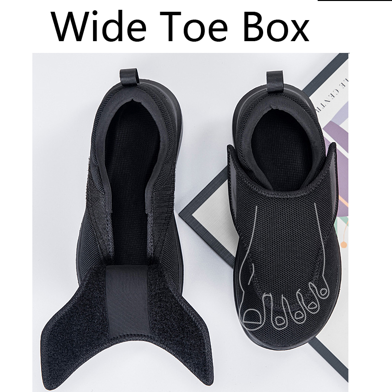 Men'S Shoes Diabetic - Große Größen Herren Weitpassform Orthopädische Diabetiker-Sneaker