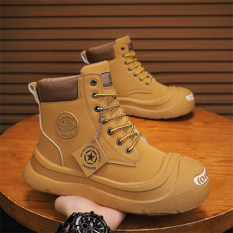 Men Shoes Everyday - Shorts Stiefeletten Modische und bequeme High-Top-Sportschuhe