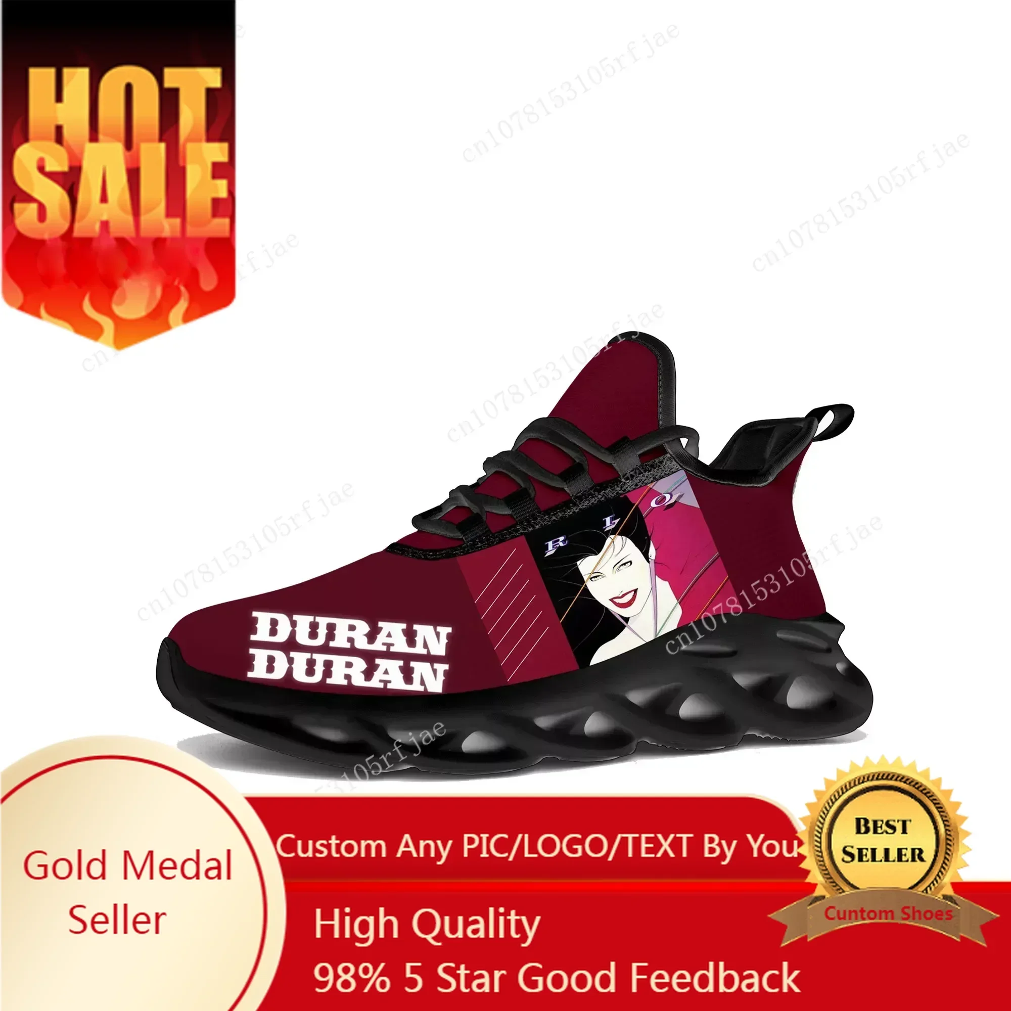 Men Shoes Running - Duran Duran Flats Sneakers Herren Damen