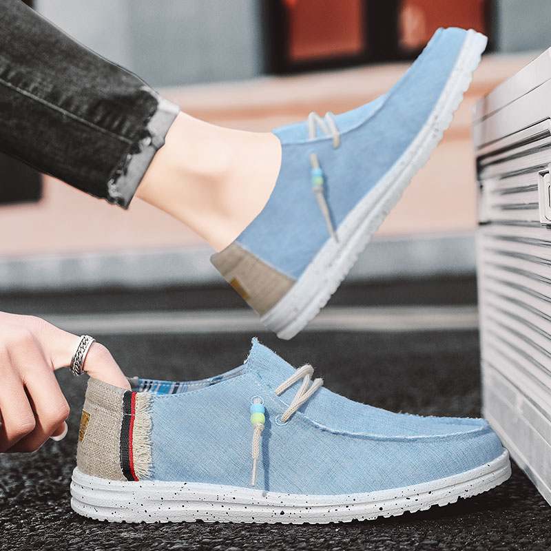 Frühling Sommer Blau männer Ca – Men'S Shoes Navy Blue Bewertung und Preis