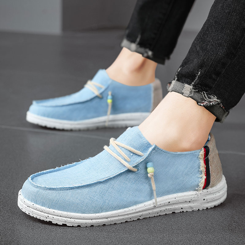 Frühling Sommer Blau männer Ca – Men'S Shoes Navy Blue Bewertung und Preis