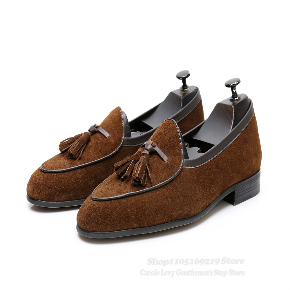 Quaste Dekor Männer Müßiggänge – Men'S Shoes Navy Blue Bewertung und Preis