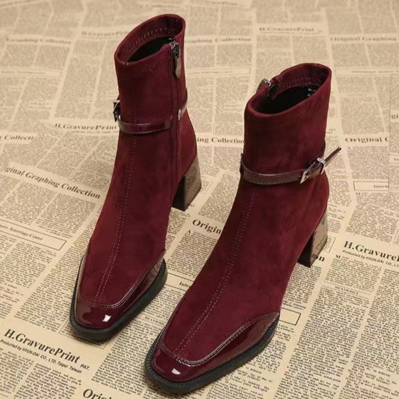 Herbstliche neue kurze Wildled – Chelsea Boots Suede Bewertung und Preis