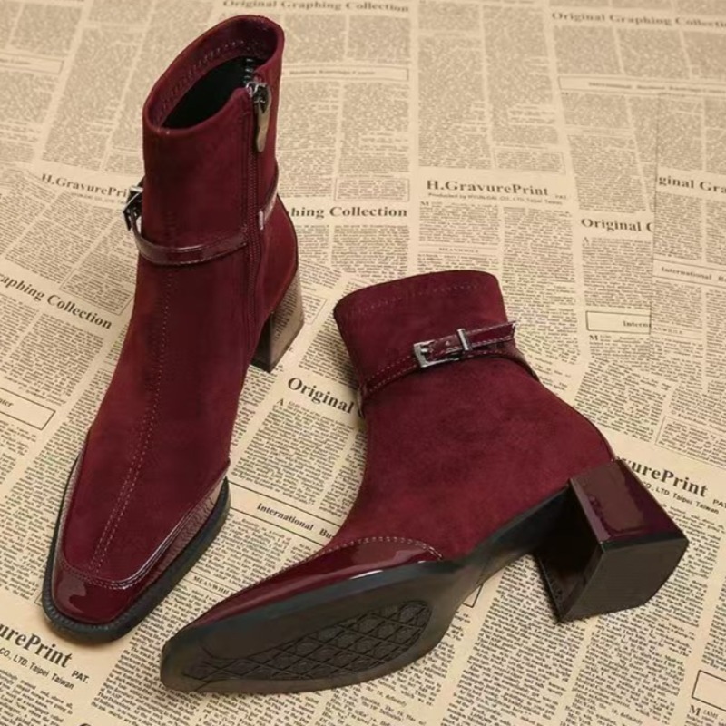Herbstliche neue kurze Wildled – Chelsea Boots Suede Bewertung und Preis