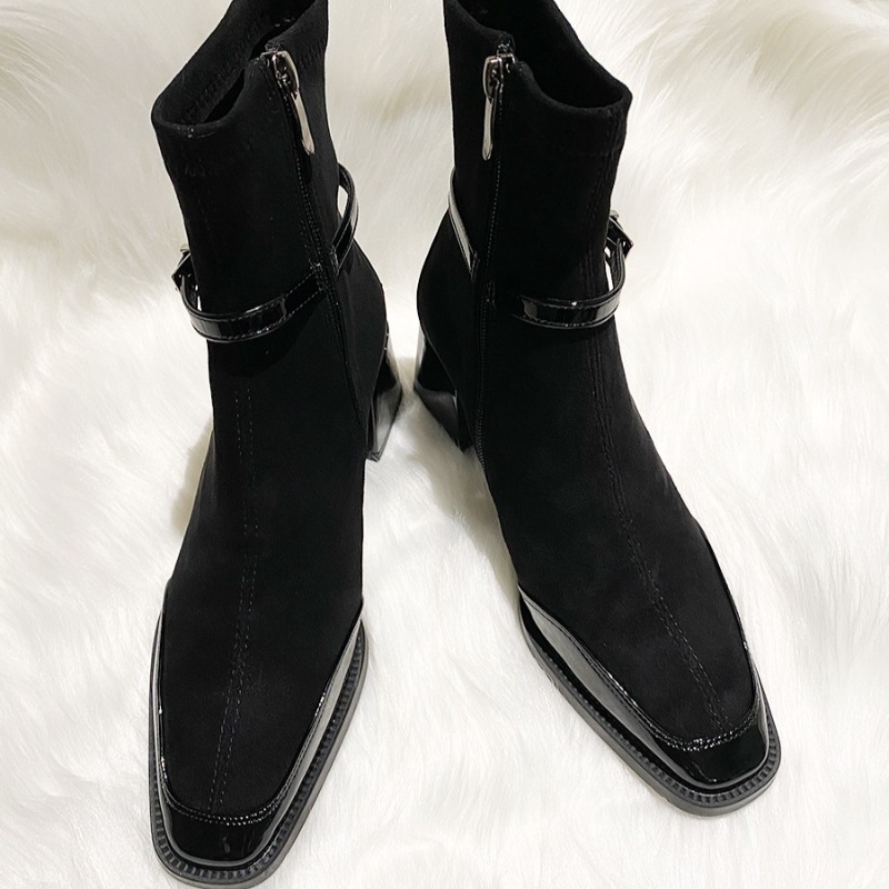 Herbstliche neue kurze Wildled – Chelsea Boots Suede Bewertung und Preis