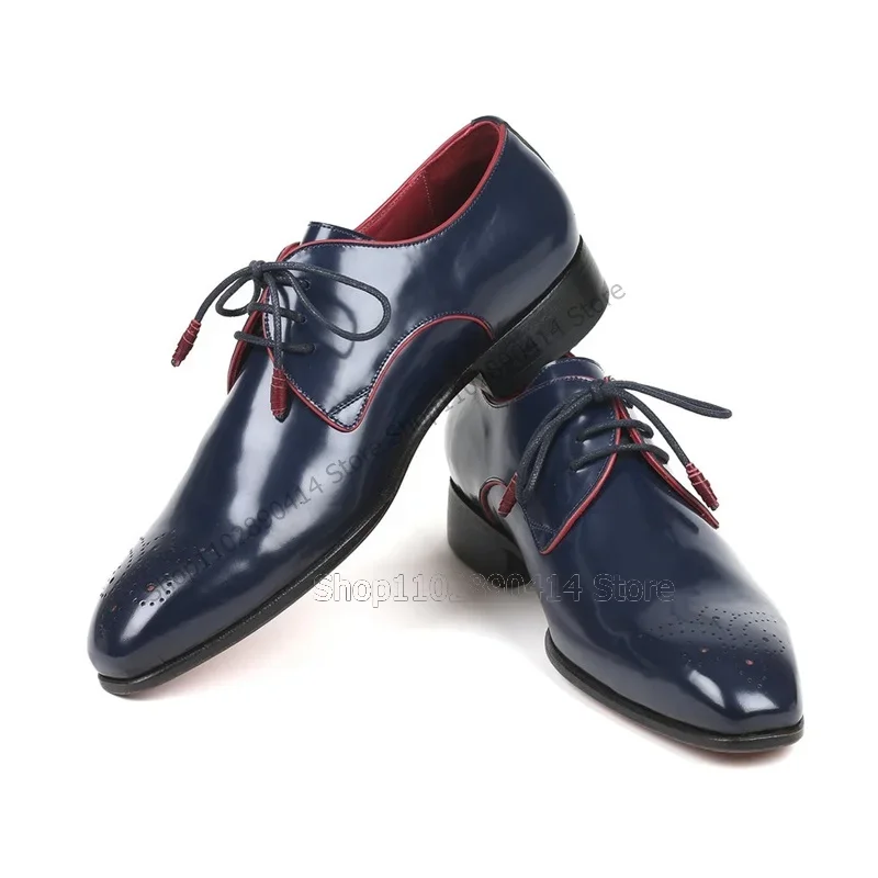 Marineblaue, atmungsaktive Her – Men'S Shoes Navy Blue Bewertung und Preis