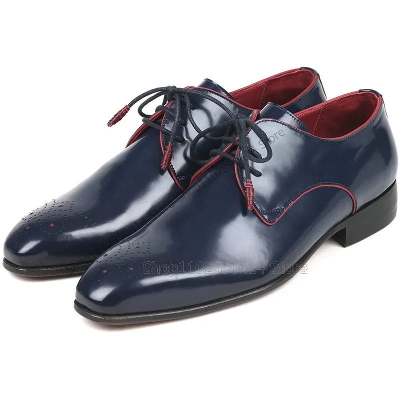 Marineblaue, atmungsaktive Her – Men'S Shoes Navy Blue Bewertung und Preis