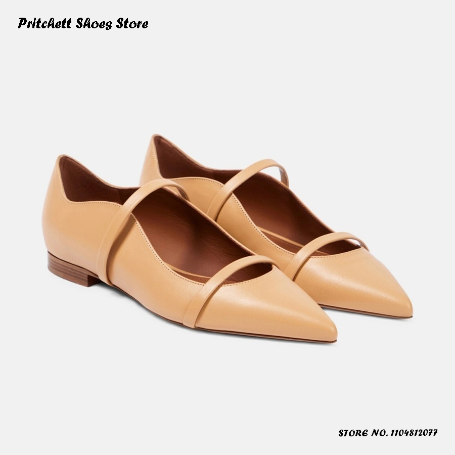 Damen-Ballerinas aus Leder mit – Men Shoes On Bewertung und Preis