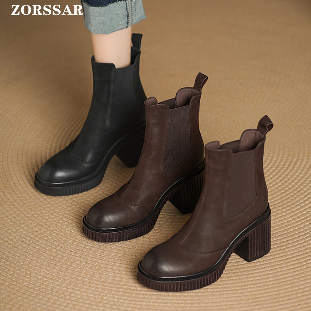 2025, Winter-Stiefeletten mit  – Chelsea Boots Suede Bewertung und Preis