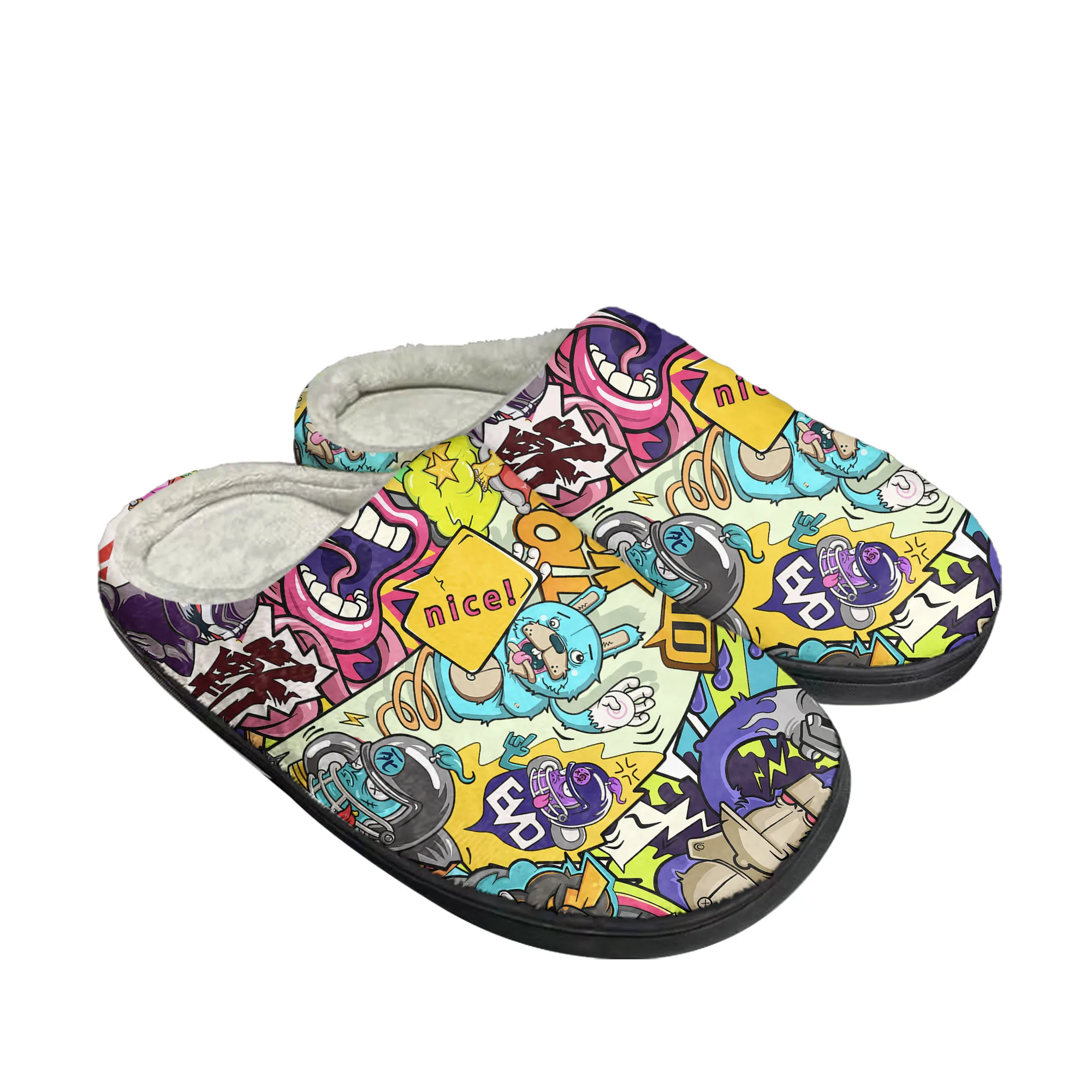 Street Art Graffiti Home Baumw – Men'S Shoes Quality Bewertung und Preis