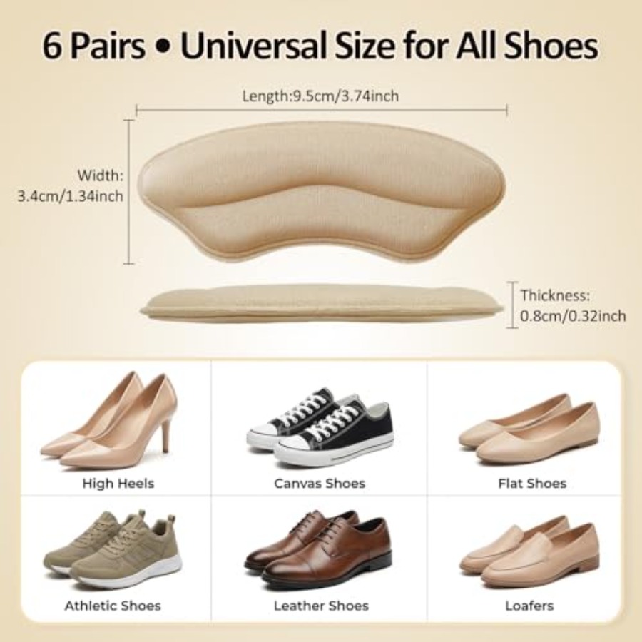 Fersenpolster für Schuhe, Fers – Men'S Shoes Grip Bewertung und Preis