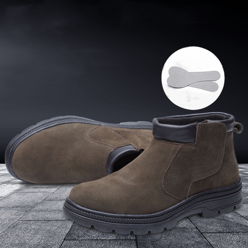 Herren Freizeit-Sicherheitssti – Chelsea Boots Suede Bewertung und Preis