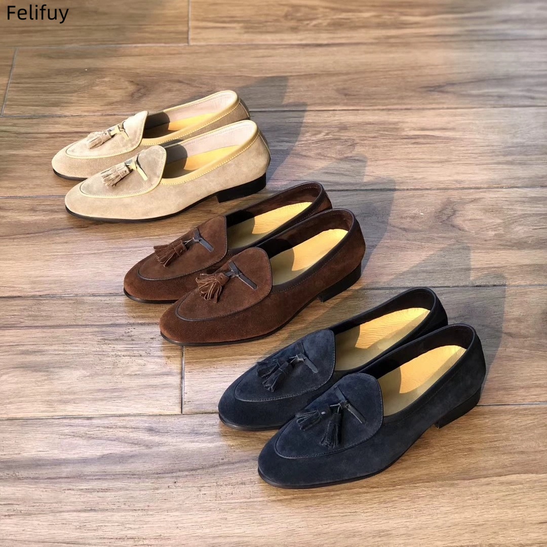 Herren-Loafer mit Quastenverzi – Men'S Shoes Navy Blue Bewertung und Preis