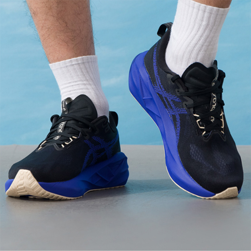 Asics NOVABLAST 5 Schwarz Roya – Men'S Shoes Navy Blue Bewertung und Preis