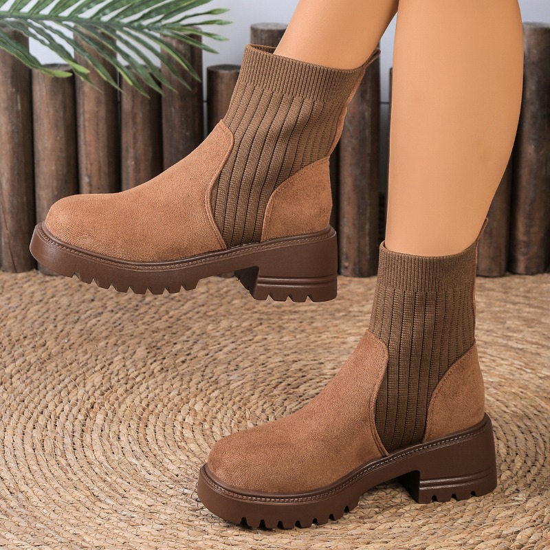 2025, herbst Winter Mode fraue – Chelsea Boots Suede Bewertung und Preis