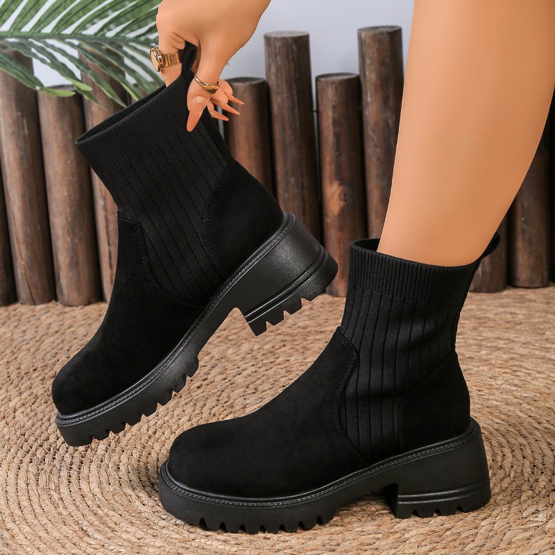 2025, herbst Winter Mode fraue – Chelsea Boots Suede Bewertung und Preis