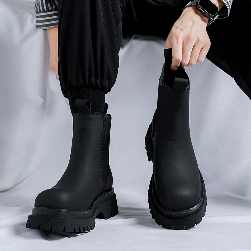 2026 Plateau Schwarze High-Top – Chelsea Boots Suede Bewertung und Preis