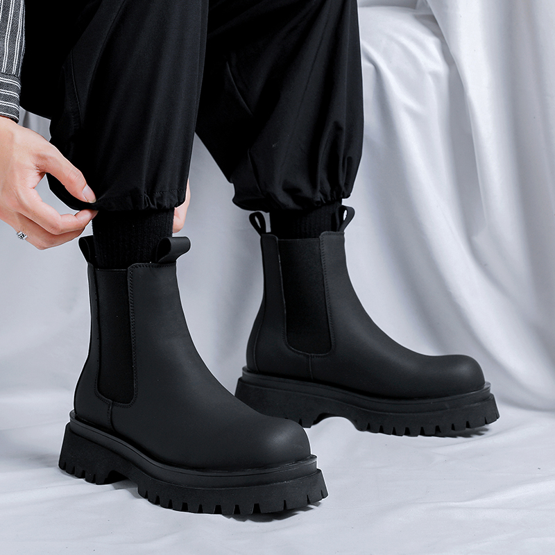 2026 Plateau Schwarze High-Top – Chelsea Boots Suede Bewertung und Preis