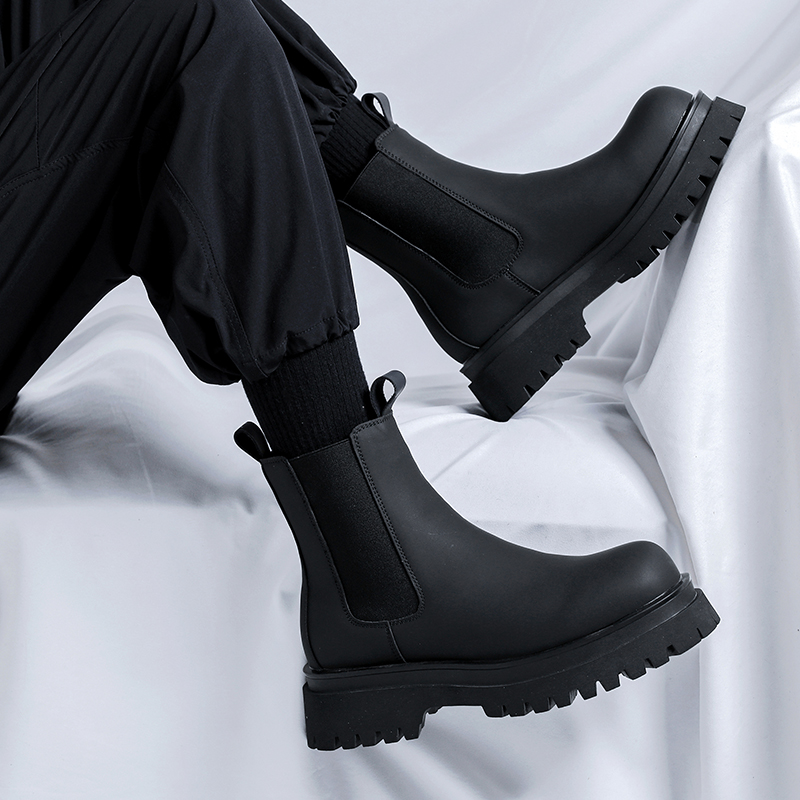 2026 Plateau Schwarze High-Top – Chelsea Boots Suede Bewertung und Preis
