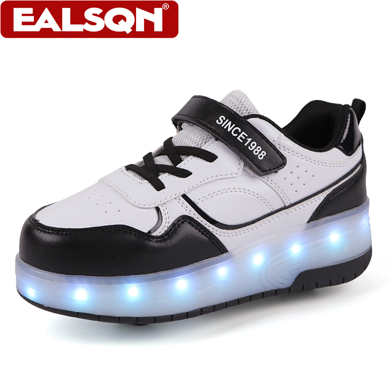Neue LED-Leucht-Rollschuhe für – Men Shoes Running Bewertung und Preis