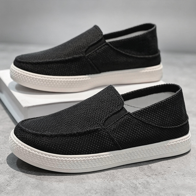 Herren Leinen Slip-On Loafer A – Men Shoes Everyday Bewertung und Preis